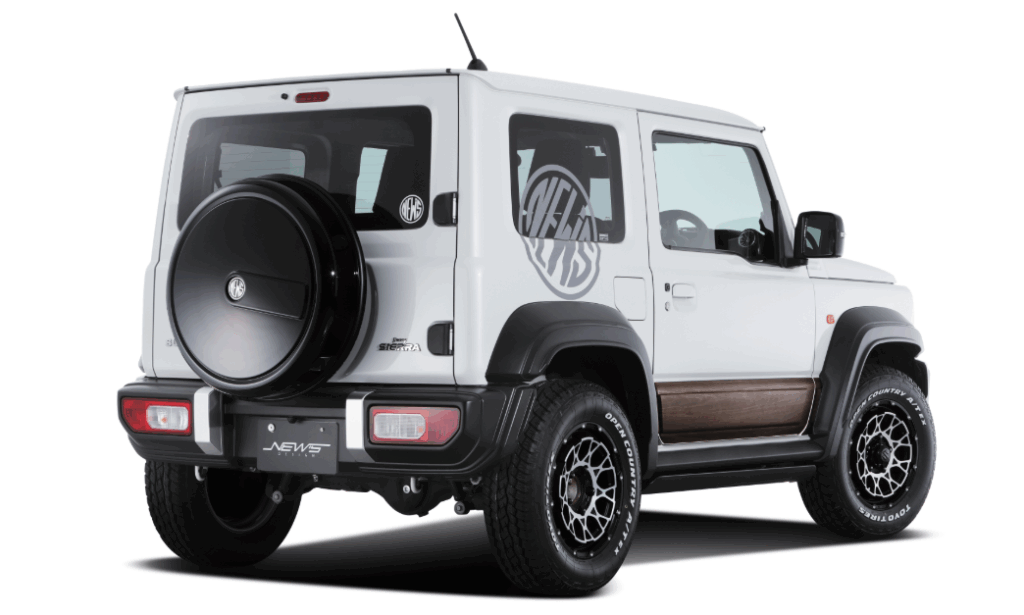 ✨ジムニーカスタムの第一歩！スペアタイヤカバー！🛞